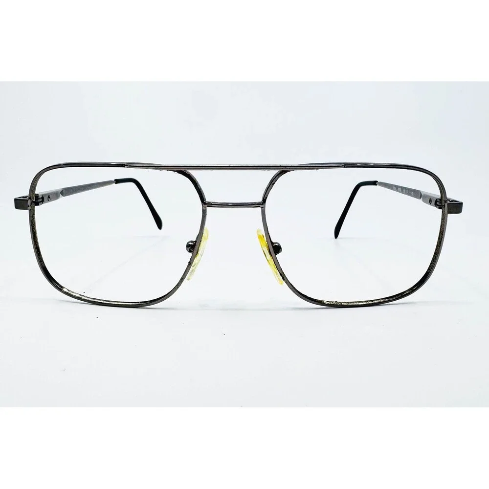 Mirari Eyeglasses Mens Black Aviator Double Bridge 5504 4002 56-17-140